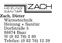 Zach, Dieter