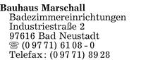 Bauhaus Marschall