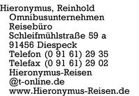 Hieronymus, Reinhold