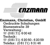 Enzmann GmbH, Christian