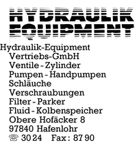 Hydraulik Equipment Vertriebs-GmbH
