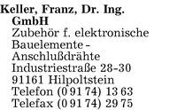Keller GmbH, Dr. Ing. Franz