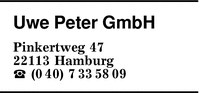 Peter, Uwe, GmbH