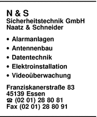N & S Sicherheitstechnik GmbH