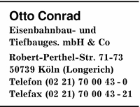 Conrad  Eisenbahnbau- und Tiefbauges. mbH & Co., Otto