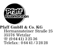 Pfaff GmbH & Co. KG