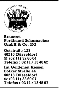 Brauerei Ferdinand Schumacher GmbH & Co. KG