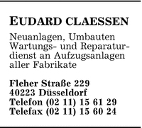 Claessen, Eduard