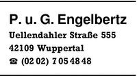 Engelbertz, P. u. G.