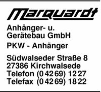 Marquardt-Anhnger- u. Gertebau GmbH