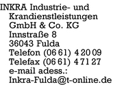 Inkra Industrie- und Krandienstleistungen GmbH & Co. KG