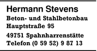 Stevens, Hermann