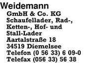 Weidemann GmbH & Co. KG
