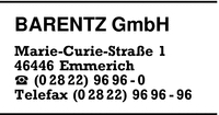 BARENTZ GmbH