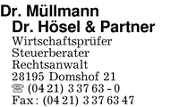 Mllmann, Dr. - Dr. Hsel & Partner