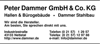 Dammer GmbH & Co. KG, Peter