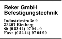 Reker GmbH
