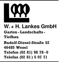 Lankes GmbH, W. + H.