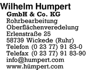 Humpert GmbH & Co. KG, Wilhelm