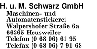 Schwarz GmbH, H. und M.