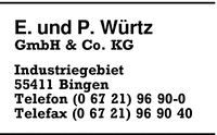 Wrtz, E. und P., GmbH & Co. KG