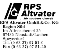 RPS Altvater GmbH & Co. KG Region Sd