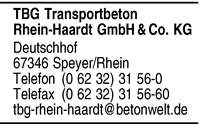 TBG Transportbeton Rhein-Hardt GmbH & Co. KG