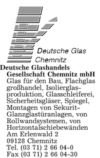 Deutsche Glashandels-Gesellschaft Chemnitz mbH
