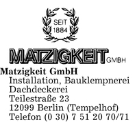Matzigkeit GmbH