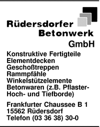 Rdersdorfer Betonwerk GmbH