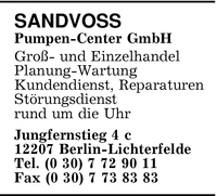 SANDVOSS Pumpen-Center GmbH