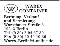 Warex Container