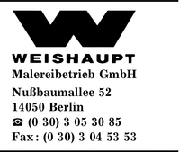 Weishaupt Malereibetrieb GmbH