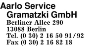 Aarlo-Service Gramatzki GmbH