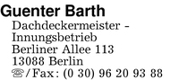 Barth, Guenter
