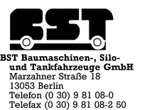 BST Baumaschinen-, Silo- und Tankfahrzeugbau GmbH