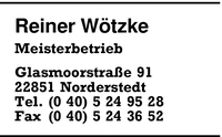 Wtzke, Reiner