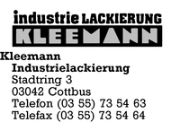 Kleemann Industrielackierung