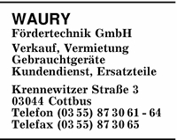 Waury Frdertechnik GmbH