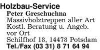 Holz-Service Peter Greschuchna