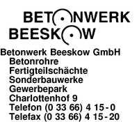 Betonwerk Beeskow GmbH