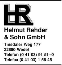 Rehder, Helmut, & Sohn GmbH