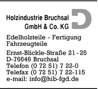 Holzindustrie Bruchsal GmbH & Co. KG