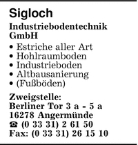 Sigloch Industriebodentechnik GmbH