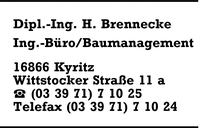 Brennecke, H., Dipl.-Ing.