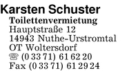 Schuster, Karsten