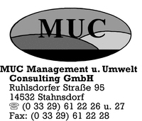 MUC Management und Umwelt Consulting GmbH