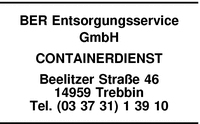 Ber Entsorgungsservice GmbH