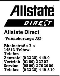 Allstate Direct - Versicherungs AG -