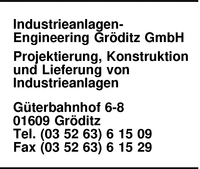 Industrieanlagen-Engineering Grditz GmbH